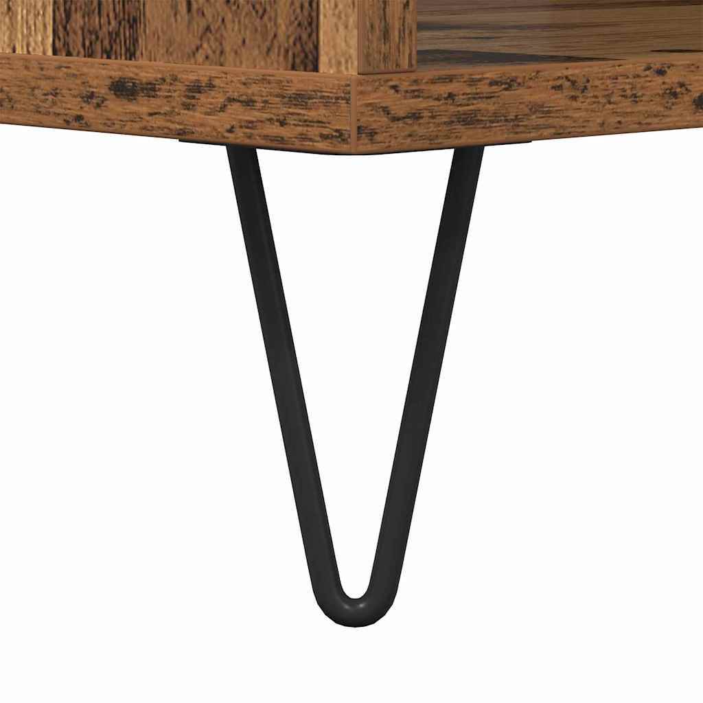 vidaXL Couchtisch Altholz 60 x 50 x 40 cm Holzwerkstoff