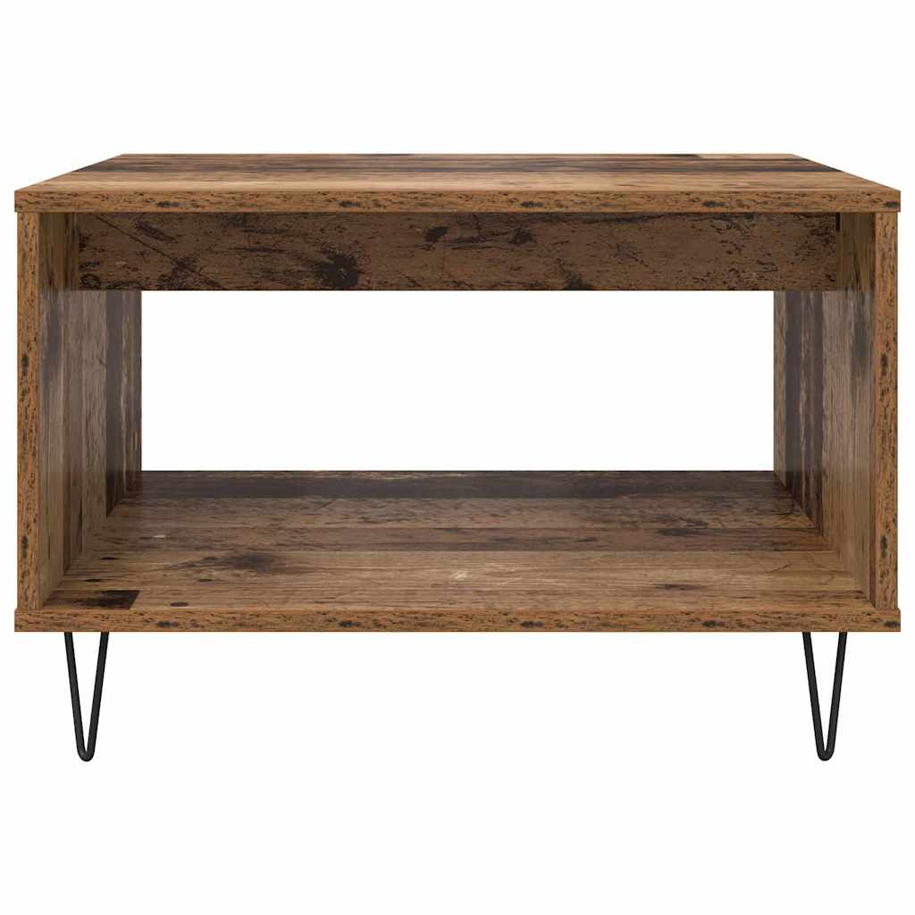 vidaXL Couchtisch Altholz 60 x 50 x 40 cm Holzwerkstoff