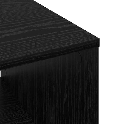 vidaXL Couchtisch Schwarz Eichen-Optik 60 x 50 x 40 cm Holzwerkstoff