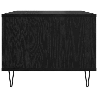 vidaXL Couchtisch Schwarz Eichen-Optik 60 x 50 x 40 cm Holzwerkstoff