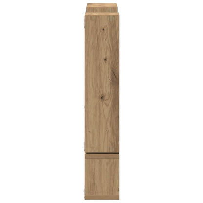vidaXL Wandwürfel Artisan-Eiche 96 x 12 x 64 cm Holzwerkstoff