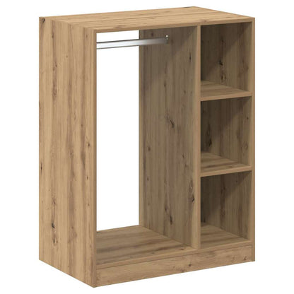 Kleiderschrank mit Regal Artisan-Eiche 77 x 48 x 102 cm