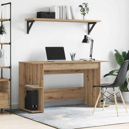 vidaXL Schreibtisch Artisan-Eiche 140 x 50 x 75 cm Holzwerkstoff