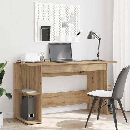 vidaXL Schreibtisch Artisan-Eiche 140 x 50 x 75 cm Holzwerkstoff
