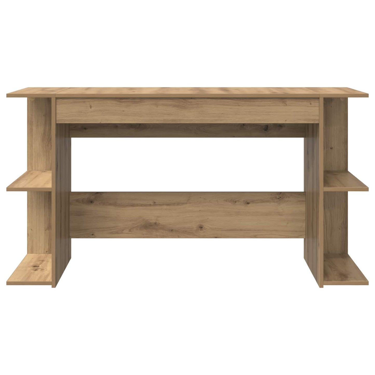 vidaXL Schreibtisch Artisan-Eiche 140 x 50 x 75 cm Holzwerkstoff