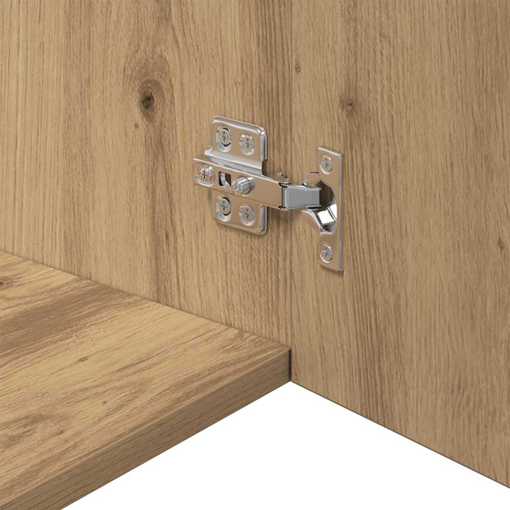 Wandschrank Artisan-Eiche 80 x 42,5 x 40 cm Holzwerkstoff