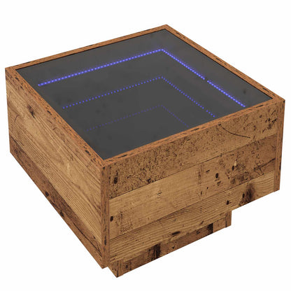vidaXL Couchtisch Altholz 40 x 40 x 30 cm Holzwerkstoff