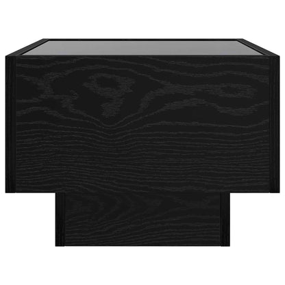 vidaXL Couchtisch Schwarz Eichen-Optik 40 x 40 x 30 cm Holzwerkstoff