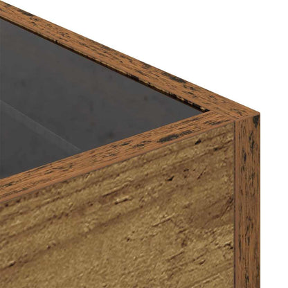 vidaXL Couchtisch Altholz 50 x 50 x 30 cm Holzwerkstoff