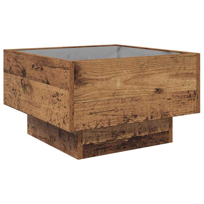 vidaXL Couchtisch Altholz 50 x 50 x 30 cm Holzwerkstoff