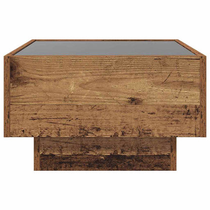 vidaXL Couchtisch Altholz 50 x 50 x 30 cm Holzwerkstoff