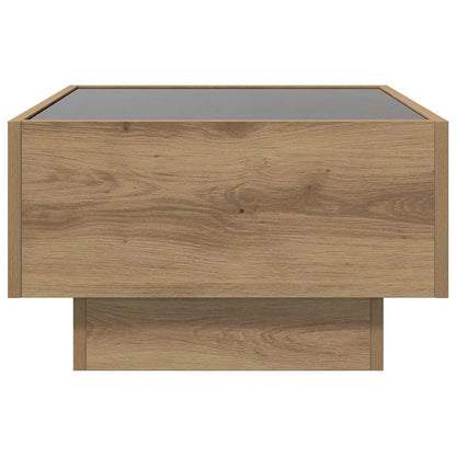 vidaXL Couchtisch Artisan-Eiche 50 x 50 x 30 cm Holzwerkstoff