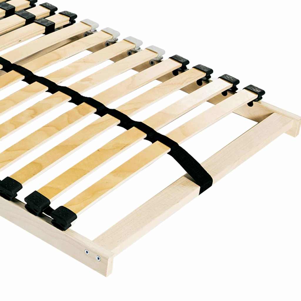 Bett-Lattenrost Braun 140 x 190 cm Massivholz Buche