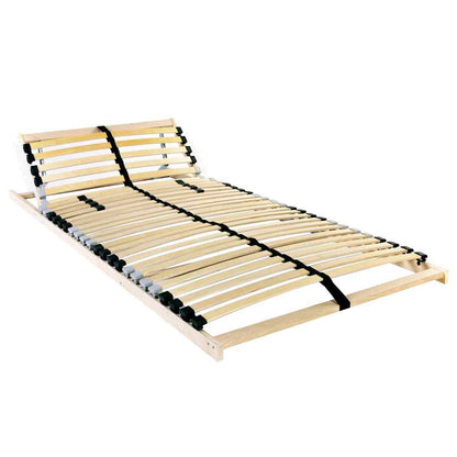 vidaXL Bett-Lattenrost Braun 70 x 190 cm Massivholz Buche