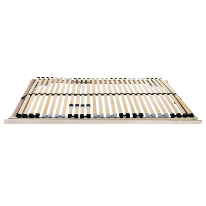 Bett-Lattenrost Braun 90 x 190 cm Massivholz Buche