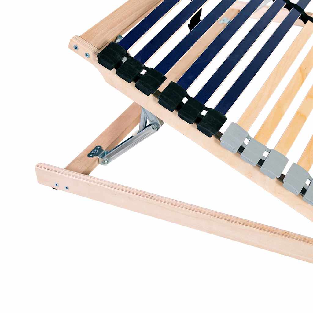 Bett-Lattenrost Braun 100 x 190 cm Massivholz Buche