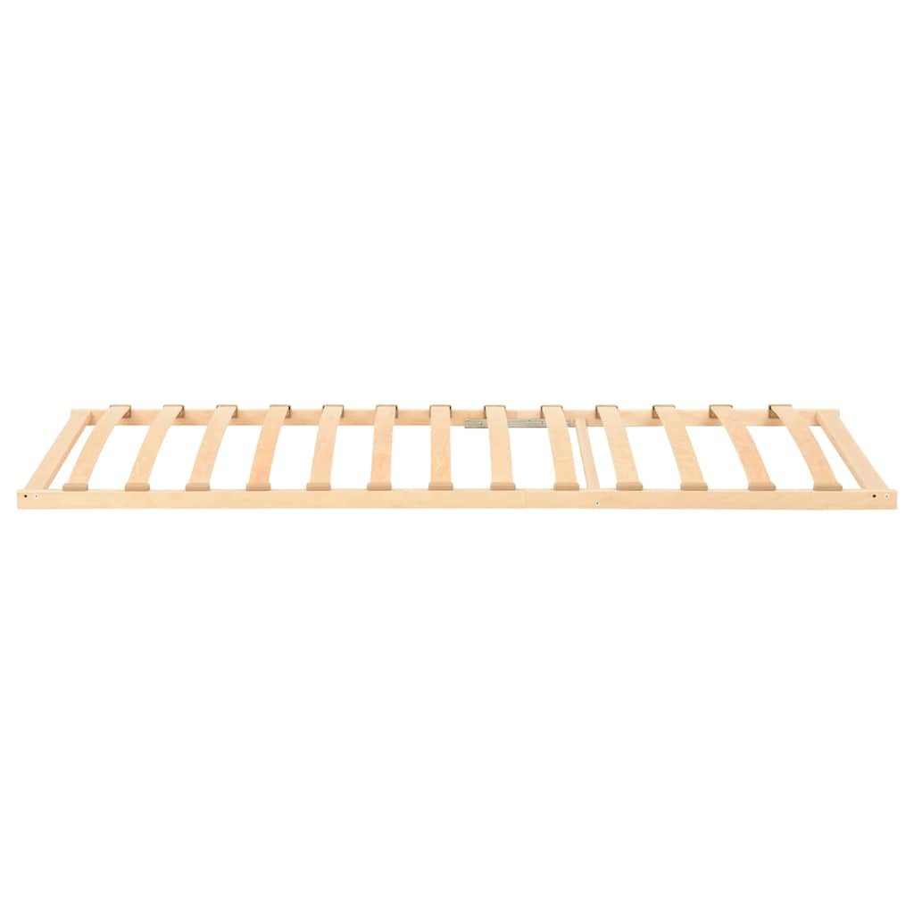 vidaXL Lattenrost Braun 70 x 190 cm Massives Buchenholz