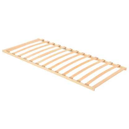 vidaXL Lattenrost Braun 90 x 190 cm Massives Buchenholz