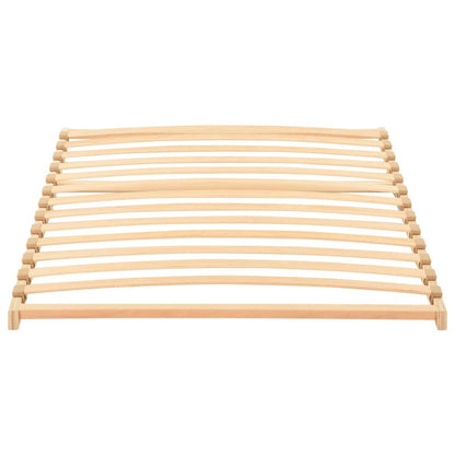 vidaXL Lattenrost Braun 90 x 190 cm Massives Buchenholz