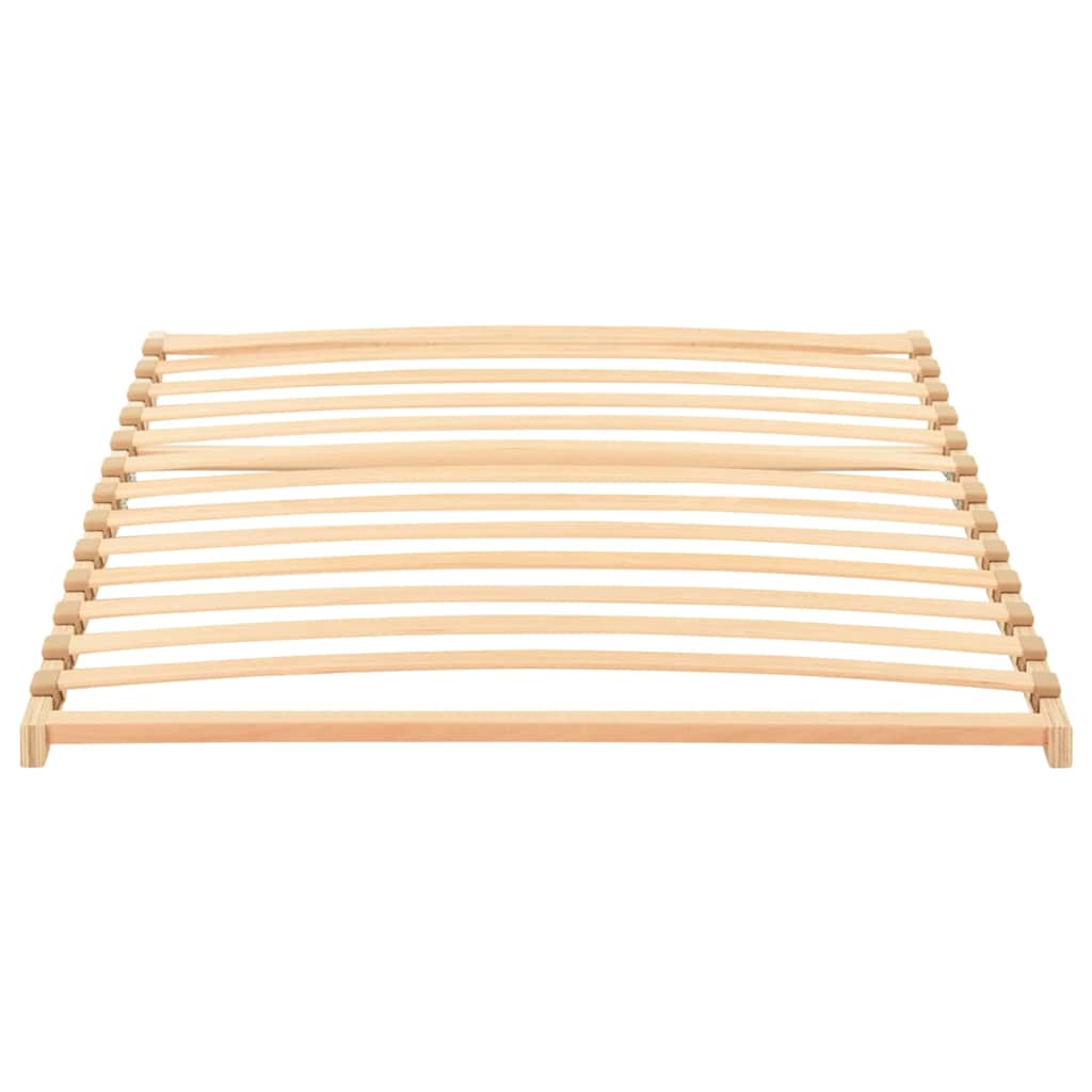 vidaXL Bett-Lattenrost Braun 100 x 190 cm Massivholz Buche