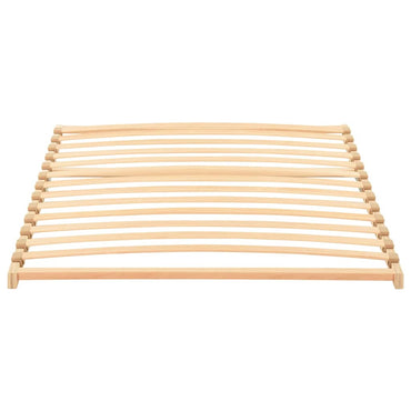 vidaXL Bett-Lattenrost Braun 100 x 190 cm Massivholz Buche