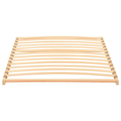 vidaXL Bett-Lattenrost Braun 100 x 190 cm Massivholz Buche