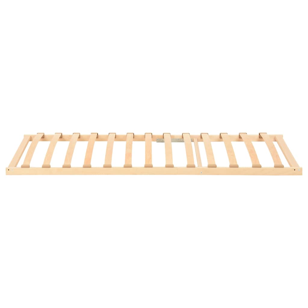 vidaXL Bett-Lattenrost Braun 100 x 190 cm Massivholz Buche