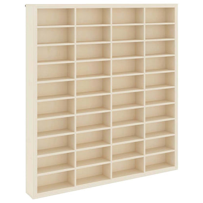 vidaXL Wanddisplay-Case mit Regal Beige 40 x 4,5 x 43 cm Holzwerkstoff