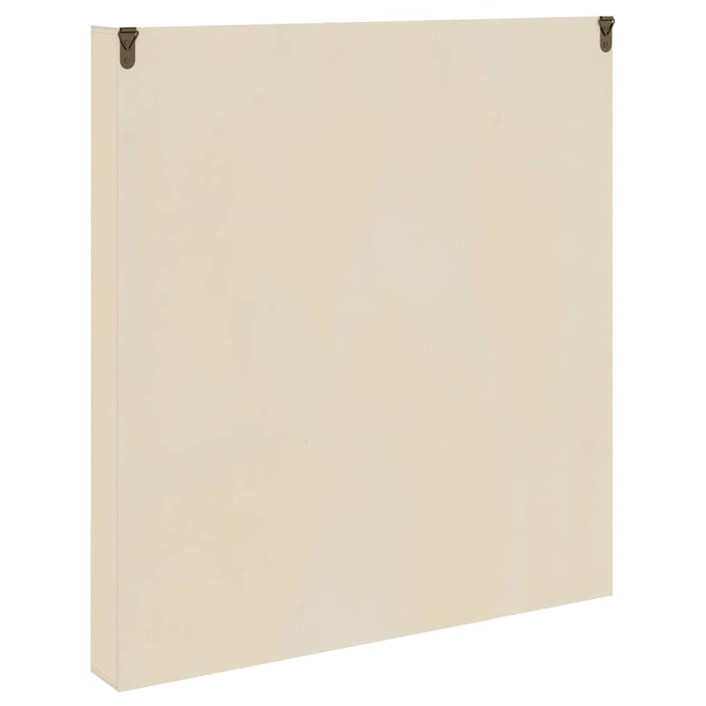 vidaXL Wanddisplay-Case mit Regal Beige 40 x 4,5 x 43 cm Holzwerkstoff