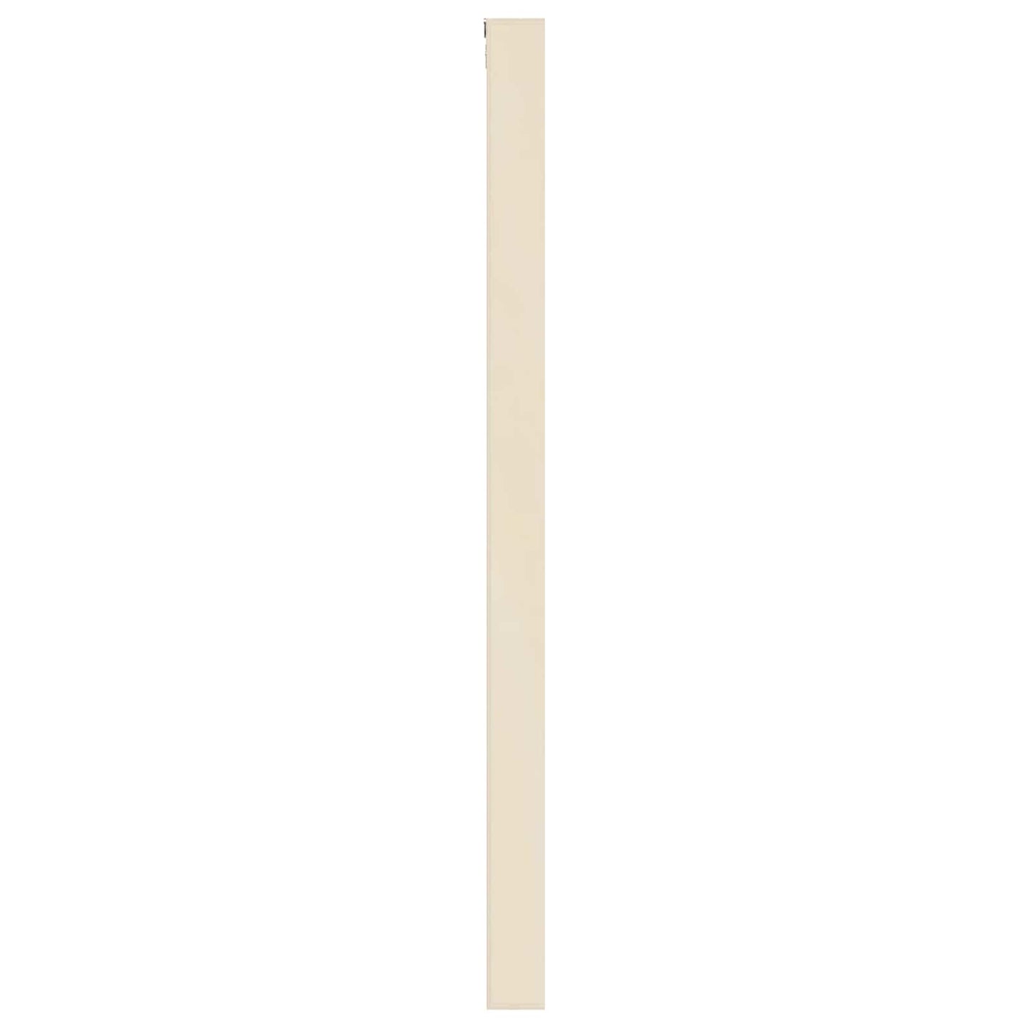 vidaXL Wanddisplay-Case mit Regal Beige 30 x 4,5 x 75 cm Holzwerkstoff