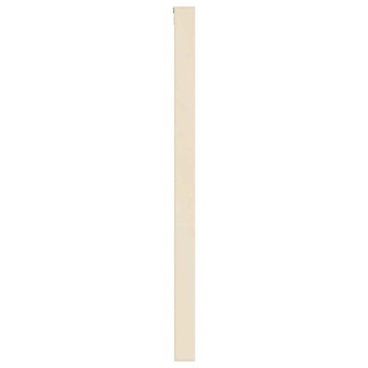 vidaXL Wanddisplay-Case mit Regal Beige 30 x 4,5 x 75 cm Holzwerkstoff