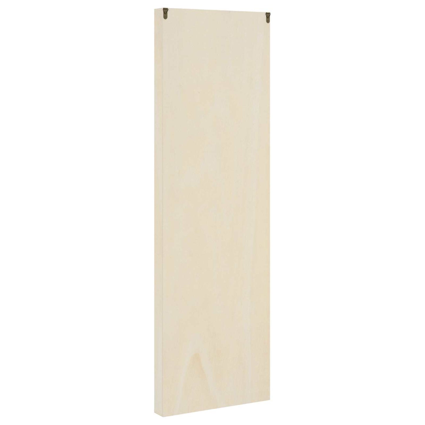 vidaXL Wanddisplay-Case mit Regal Beige 30 x 4,5 x 96 cm Holzwerkstoff