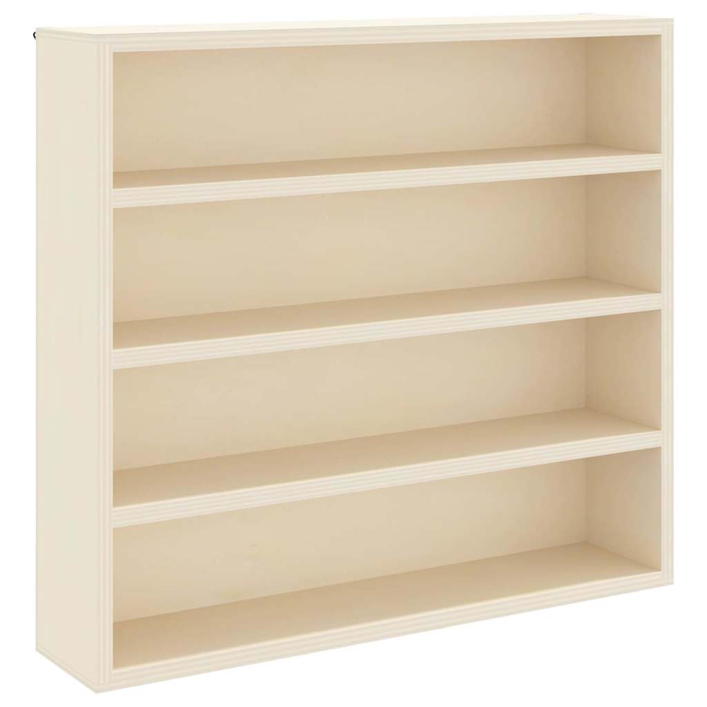 vidaXL Wanddisplay-Case mit Regal Beige 40 x 8,5 x 37 cm Holzwerkstoff