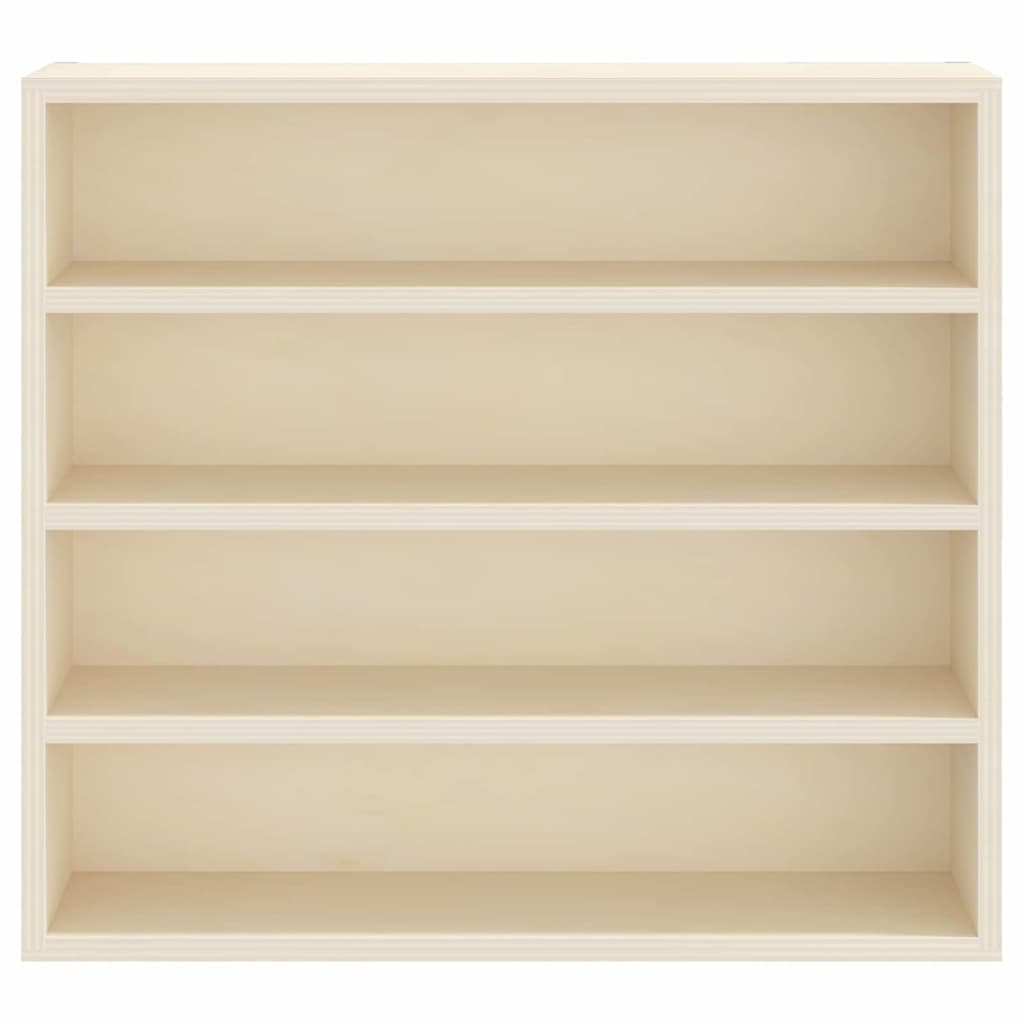 vidaXL Wanddisplay-Case mit Regal Beige 40 x 8,5 x 37 cm Holzwerkstoff