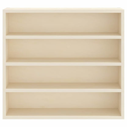 vidaXL Wanddisplay-Case mit Regal Beige 40 x 8,5 x 37 cm Holzwerkstoff