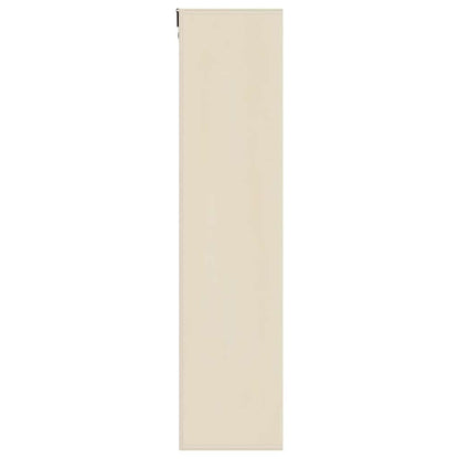 vidaXL Wanddisplay-Case mit Regal Beige 40 x 8,5 x 37 cm Holzwerkstoff
