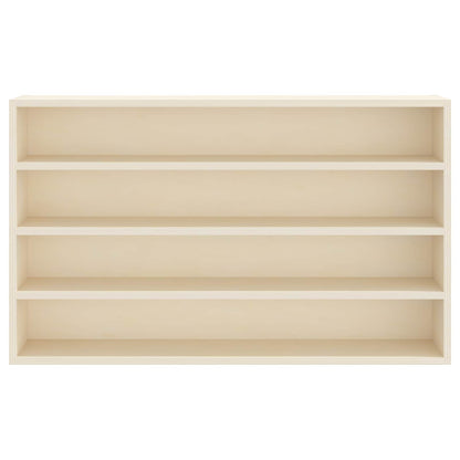 vidaXL Wanddisplay-Case mit Regal Beige 60 x 8,5 x 37 cm Holzwerkstoff