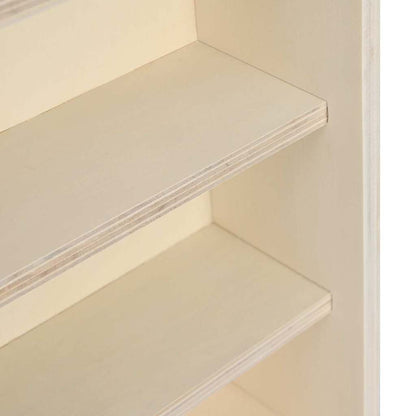 vidaXL Wanddisplay-Case mit Regal Beige 40 x 8,5 x 54 cm Sperrholz