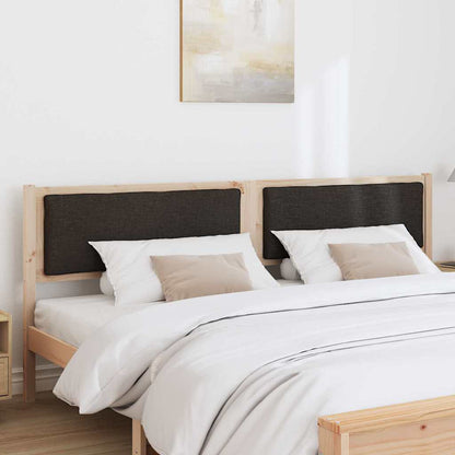 vidaXL Kopfteil Sonstiges Braun 200 cm Massivholz Kiefer