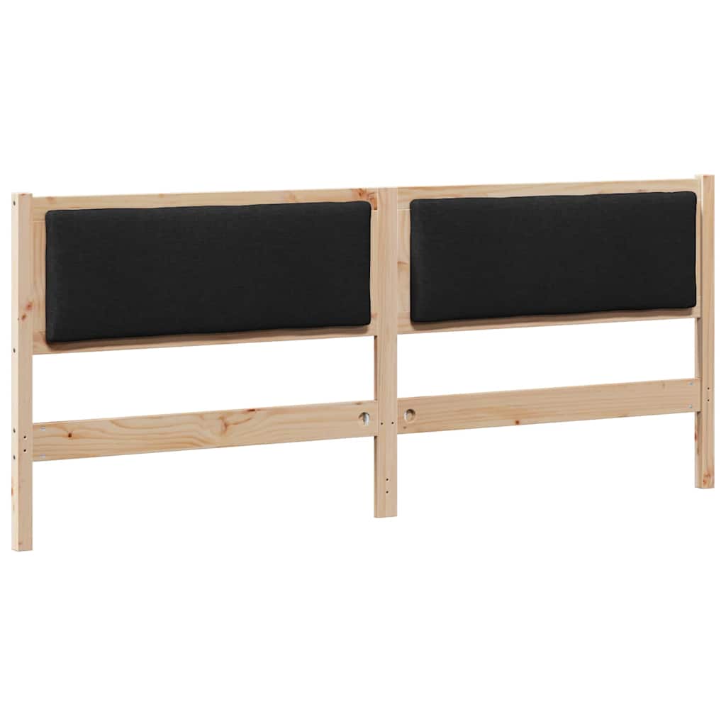 vidaXL Kopfteil Sonstiges Braun 200 cm Massivholz Kiefer