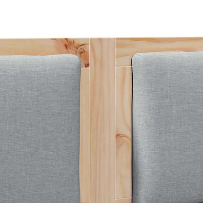 vidaXL Kopfteil Sonstiges Braun 180 cm Massivholz Kiefer