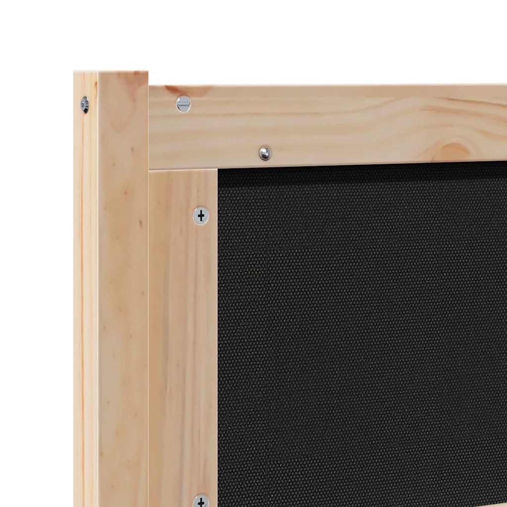 vidaXL Kopfteil Sonstiges Braun 180 cm Massivholz Kiefer