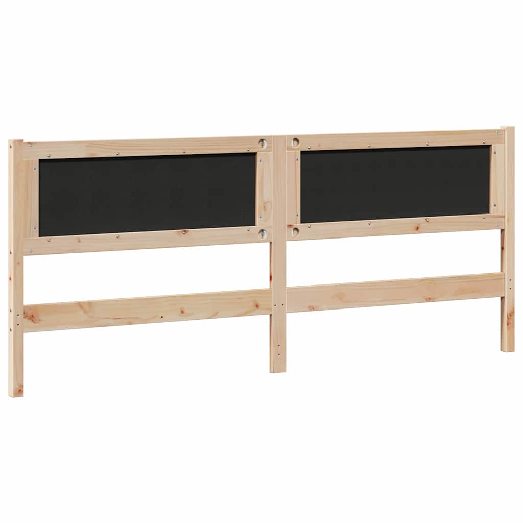 vidaXL Kopfteil Sonstiges Braun 180 cm Massivholz Kiefer