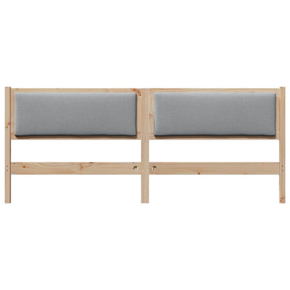 vidaXL Kopfteil Sonstiges Braun 180 cm Massivholz Kiefer