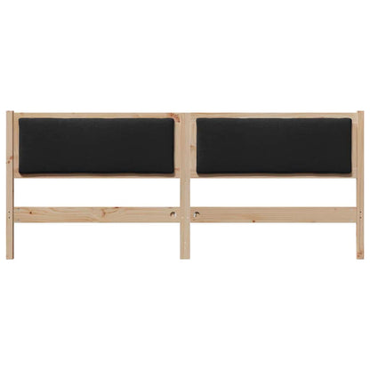 vidaXL Kopfteil Sonstiges Braun 180 cm Massivholz Kiefer