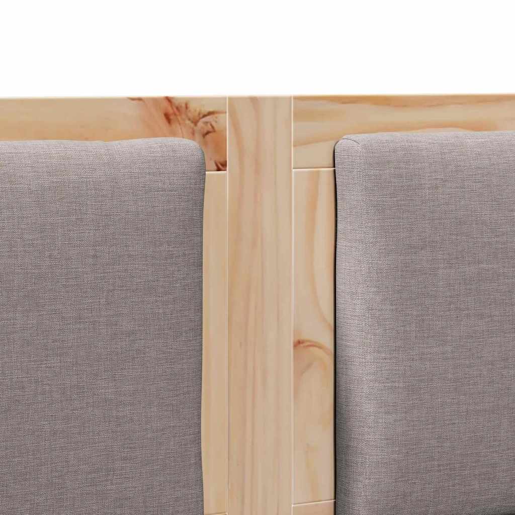 vidaXL Kopfteil Sonstiges Braun 180 cm Massivholz Kiefer