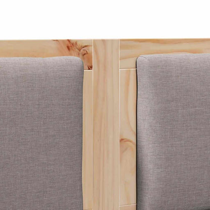 vidaXL Kopfteil Sonstiges Braun 180 cm Massivholz Kiefer