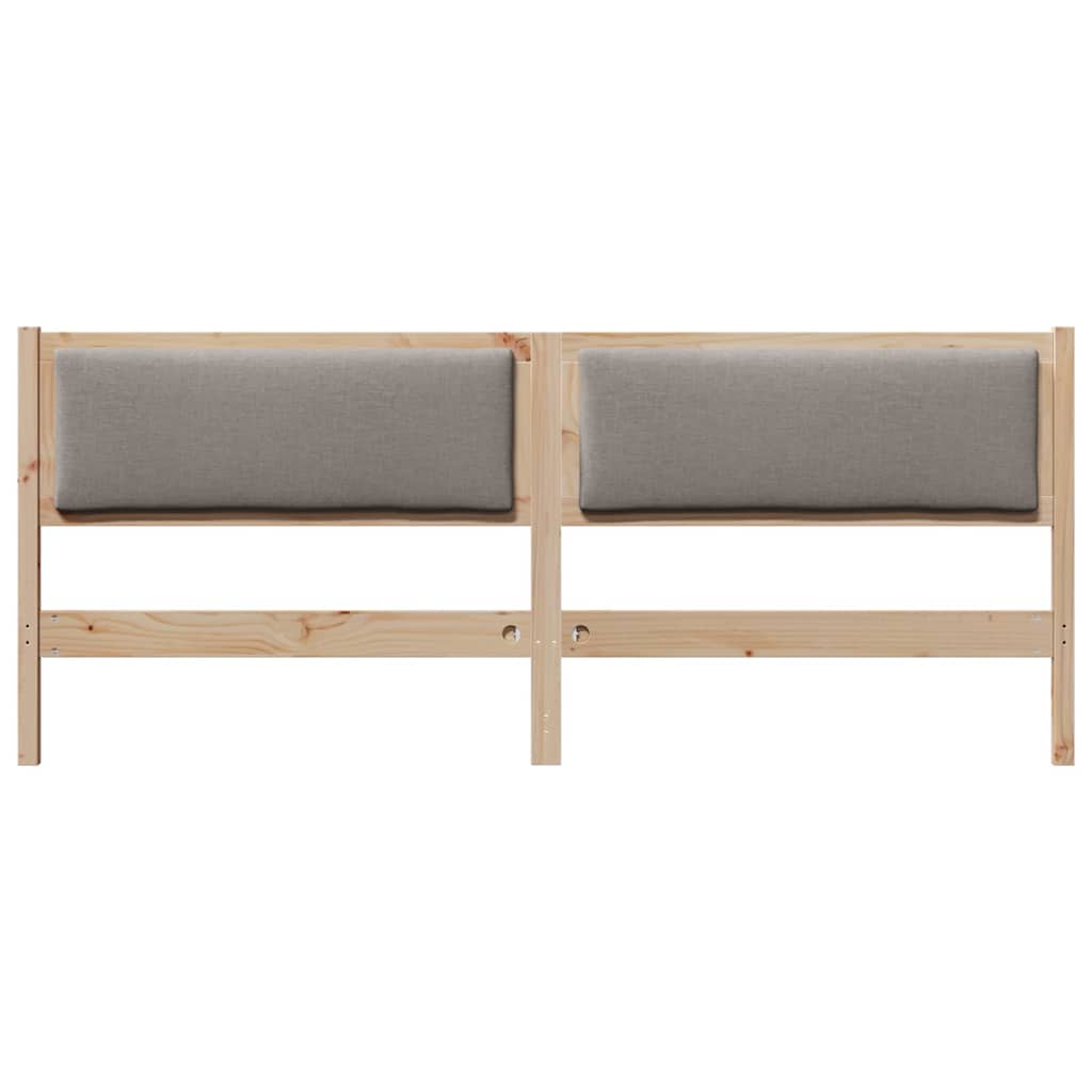 vidaXL Kopfteil Sonstiges Braun 180 cm Massivholz Kiefer