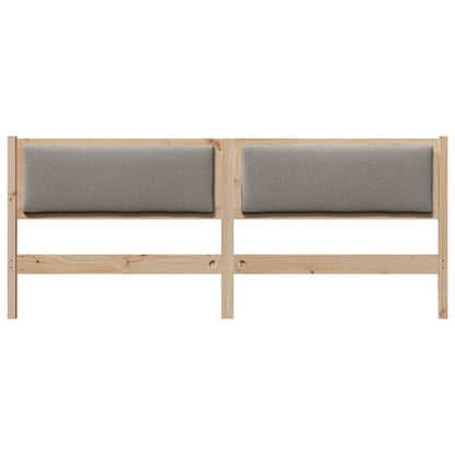 vidaXL Kopfteil Sonstiges Braun 180 cm Massivholz Kiefer
