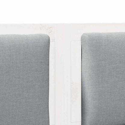 vidaXL Kopfteil Sonstiges Weiß 180 cm Massivholz Kiefer